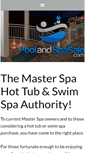 Mobile Screenshot of poolandspasale.com